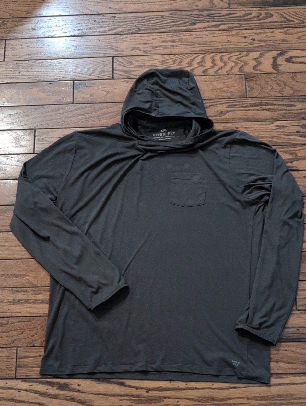 Free Fly Mens Bamboo Lightweight Hoodie